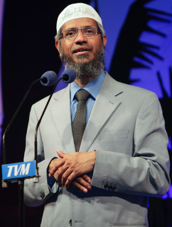 Dr. Zakir Naik - A prominent Islamic preacher and scholar.